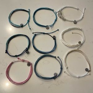 Lot of 9 Pura Vida bracelets